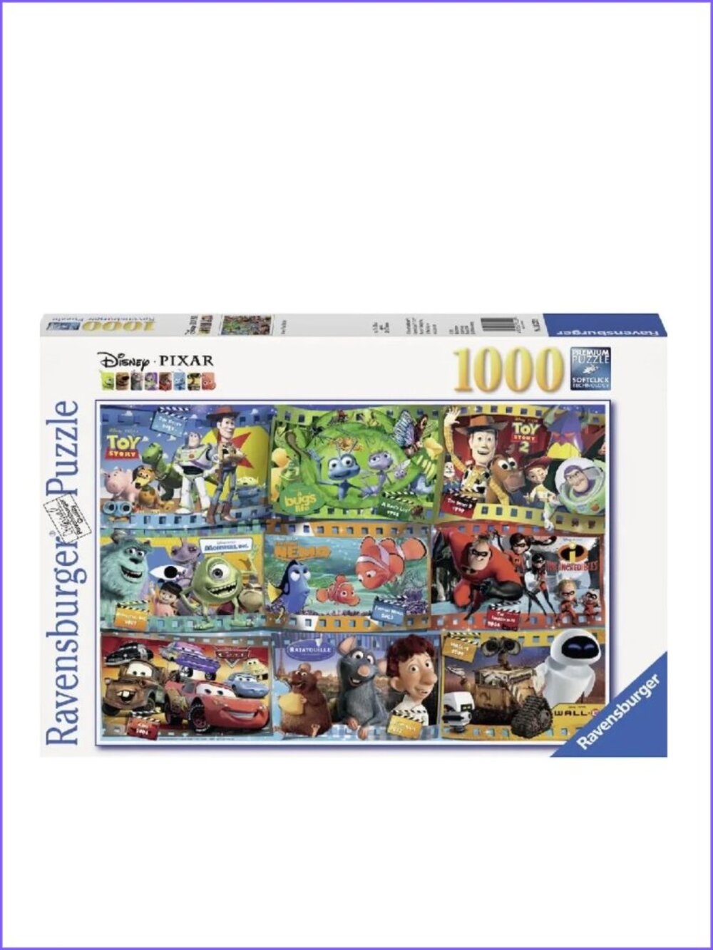Ravensburger 1000pcs Adult Puzzle-Disney Pixar Movies New In Box